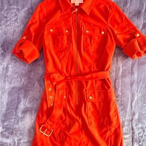 MICHAEL Michael Kors Bold Red Jumpsuit